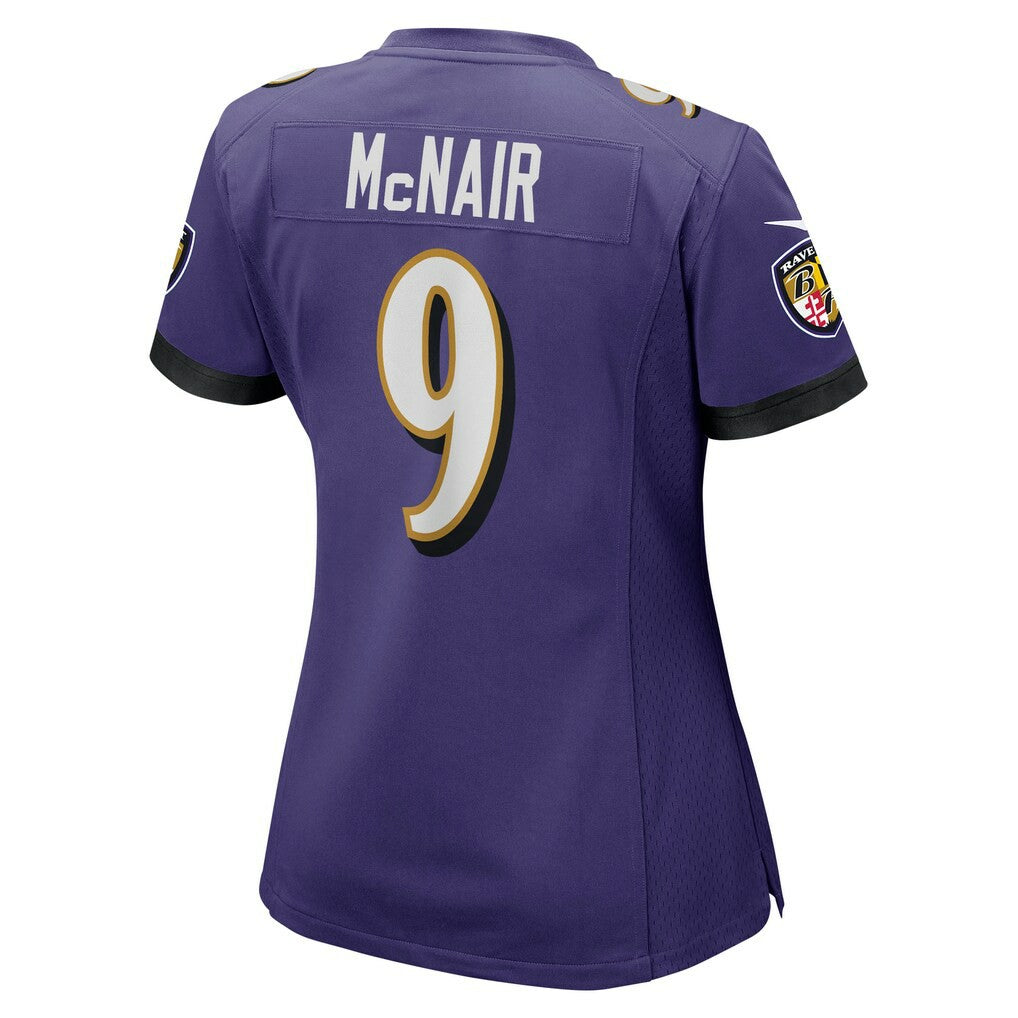 Steve McNair Baltimore Ravens Women's Game Retired Player Jersey - Purple discount