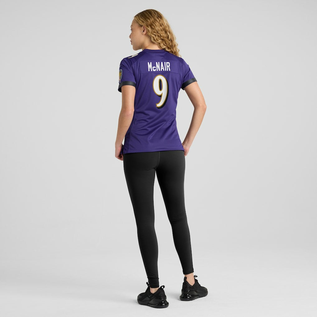 Steve McNair Baltimore Ravens Women's Game Retired Player Jersey - Purple discount