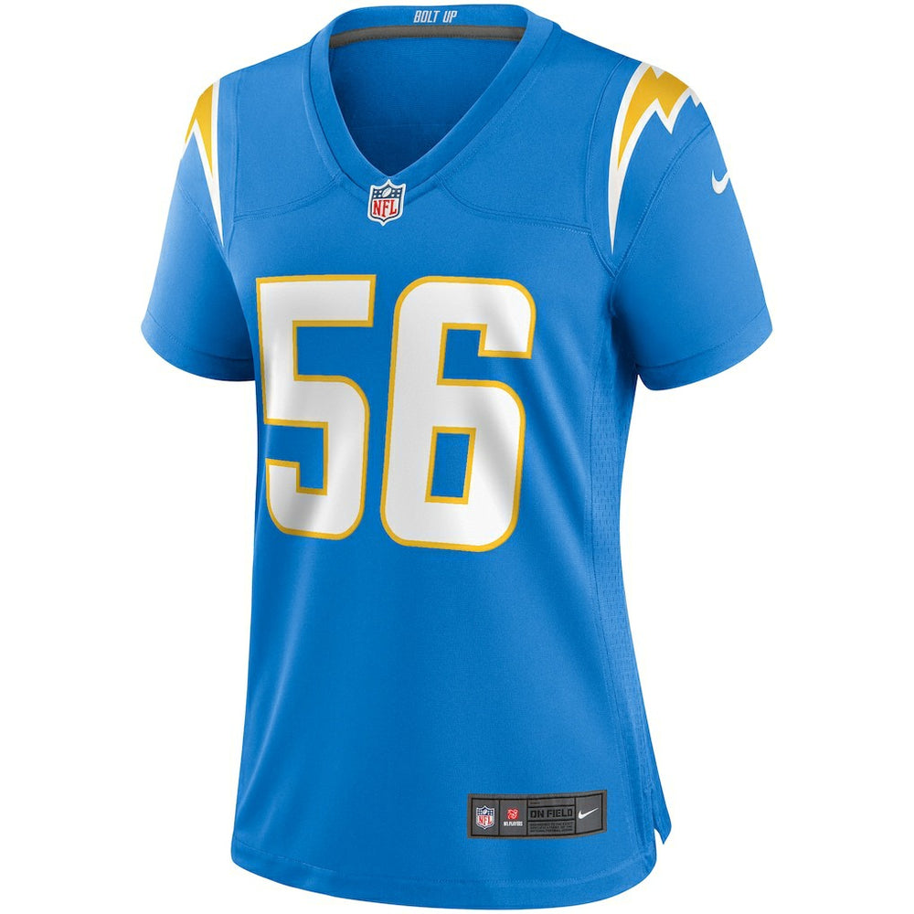 Shawne Merriman Los Angeles Chargers Women's Game Retired Player Jersey - Powder Blue cheap