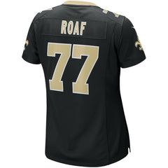 Willie Roaf New Orleans Saints Women's Game Retired Player Jersey - Black outlet
