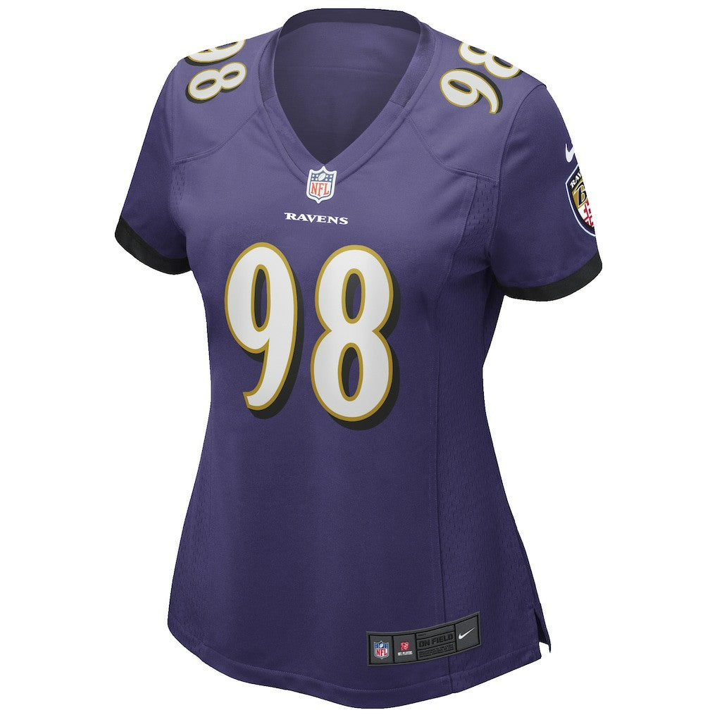 Tony Siragusa Baltimore Ravens Women's Game Retired Player Jersey - Purple online