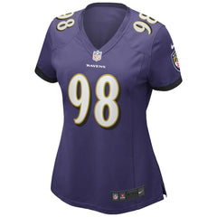 Tony Siragusa Baltimore Ravens Women's Game Retired Player Jersey - Purple online