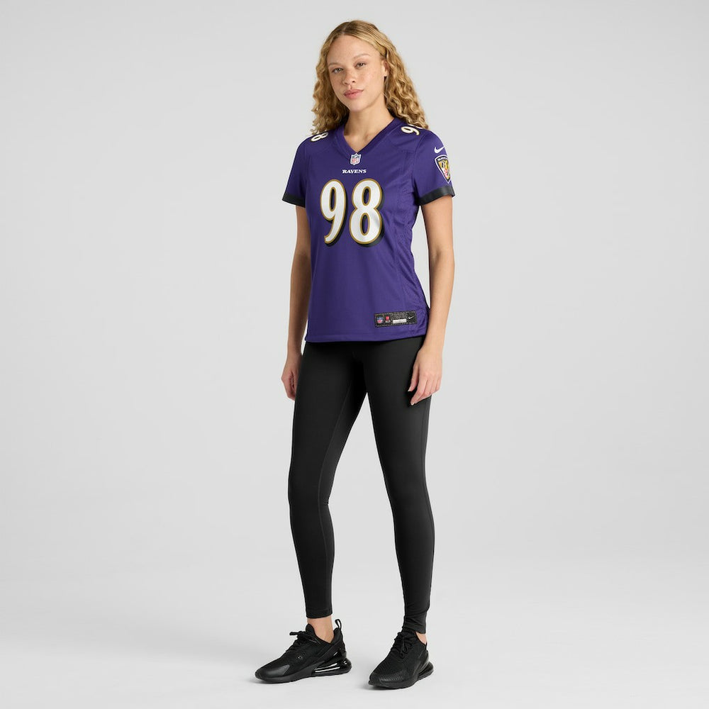 Tony Siragusa Baltimore Ravens Women's Game Retired Player Jersey - Purple online