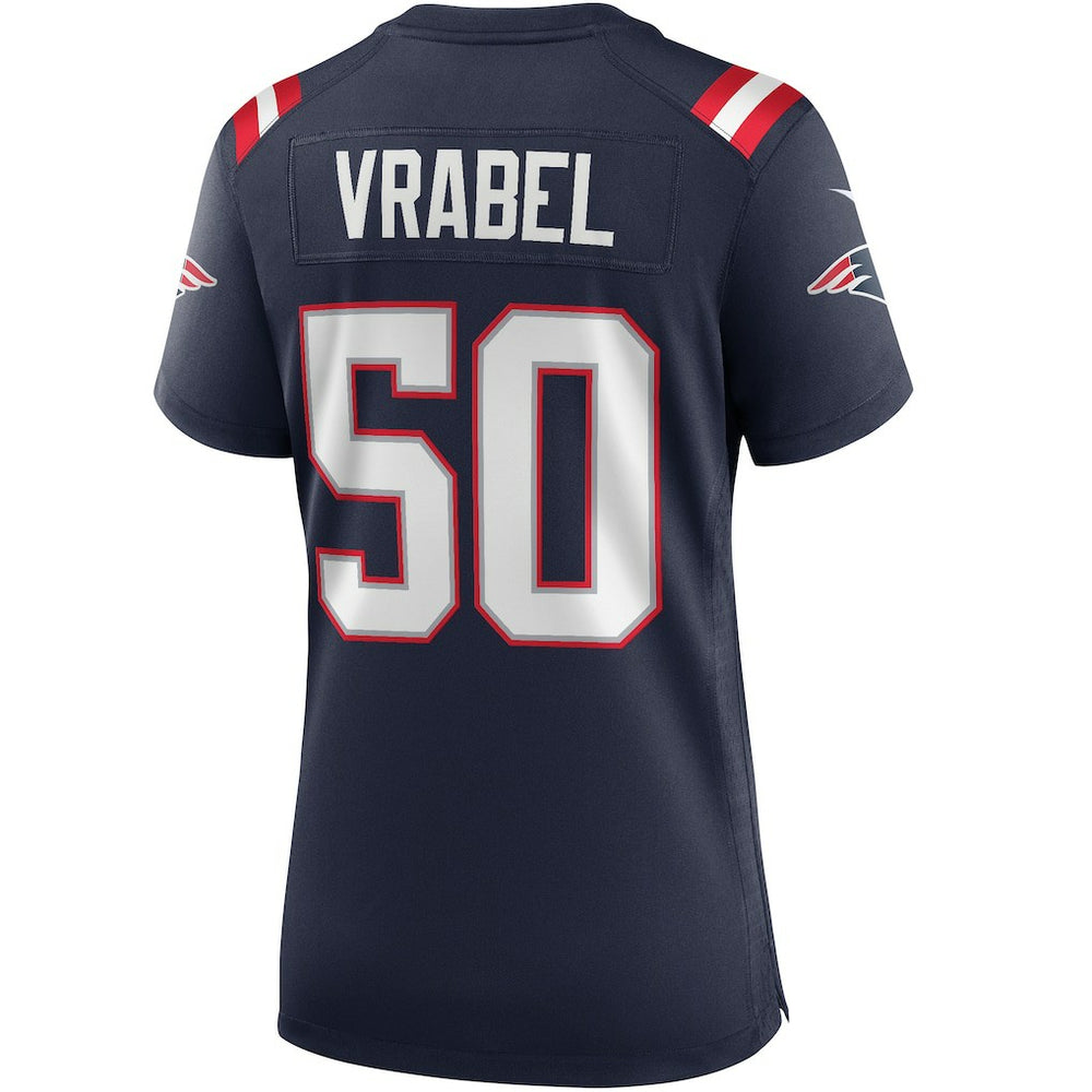 Mike Vrabel New England Patriots Women's Game Retired Player Jersey - Navy for sale