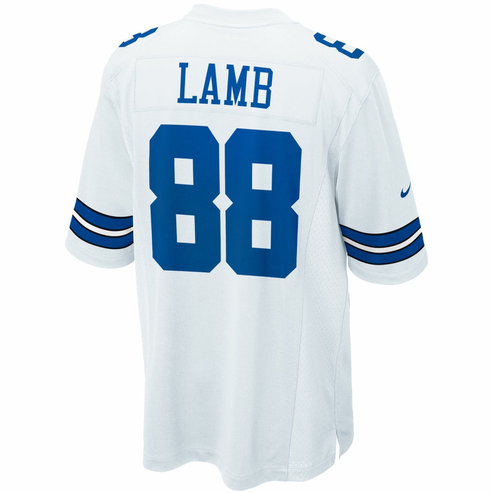 CeeDee Lamb Dallas Cowboys Game Team Jersey - White for sale