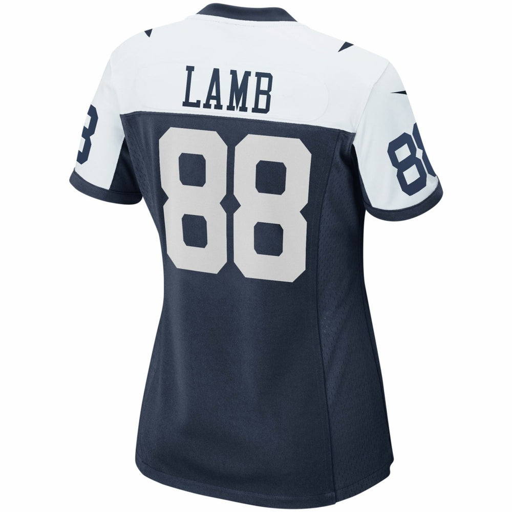 CeeDee Lamb Dallas Cowboys Women's Alternate Game Team Jersey - Navy cheap