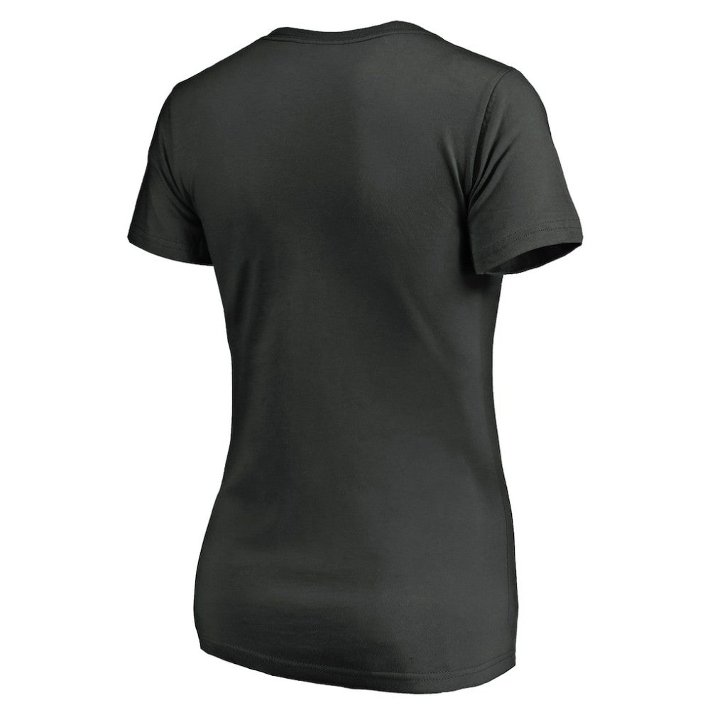 Vegas Golden Knights Women's Drop the Puck V-Neck T-Shirt - Black T-shirts