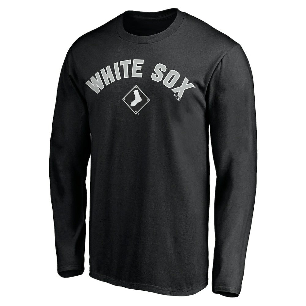 Chicago White Sox Personalized Winning Streak Name & Number Long Sleeve T-Shirt Black