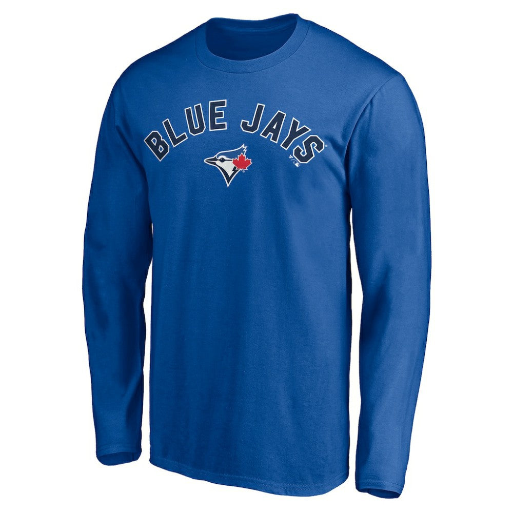 Toronto Blue Jays Personalized Winning Streak Name & Number Long Sleeve T-Shirt Royal