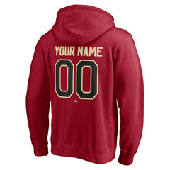 Arizona Diamondbacks Personalized Winning Streak Name & Number Pullover Hoodie Red