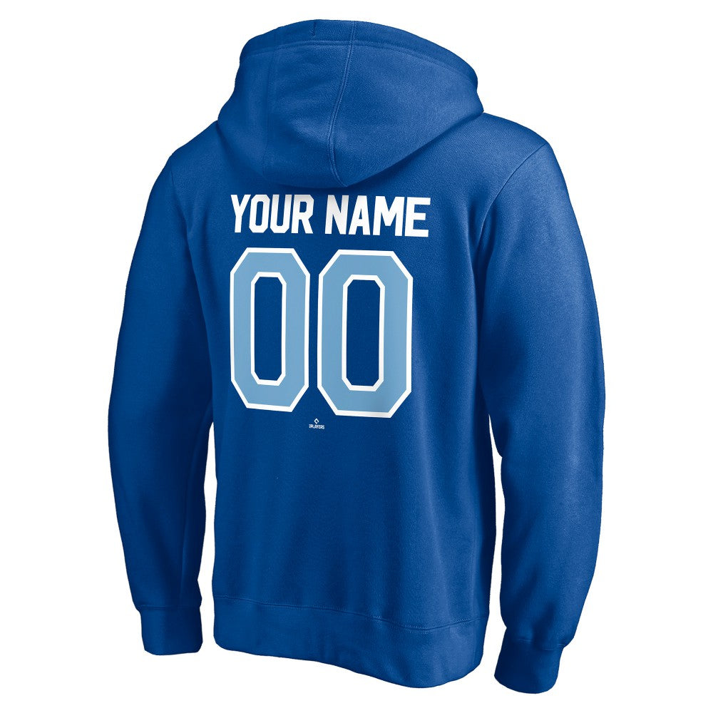 Kansas City Royals Personalized Winning Streak Name & Number Pullover Hoodie Royal