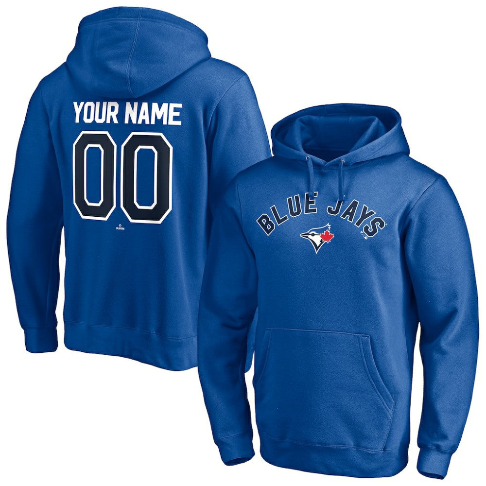 Toronto Blue Jays Personalized Winning Streak Name & Number Pullover Hoodie Royal