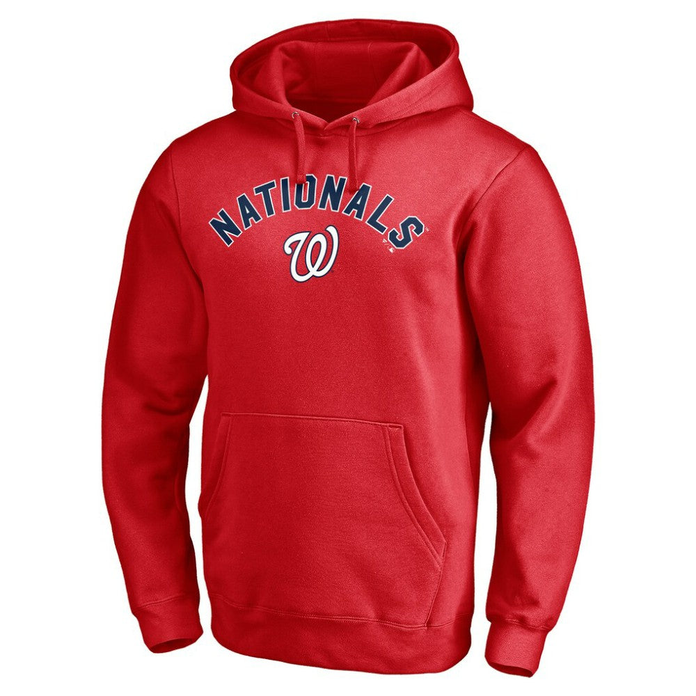 Washington Nationals Personalized Winning Streak Name & Number Pullover Hoodie Red