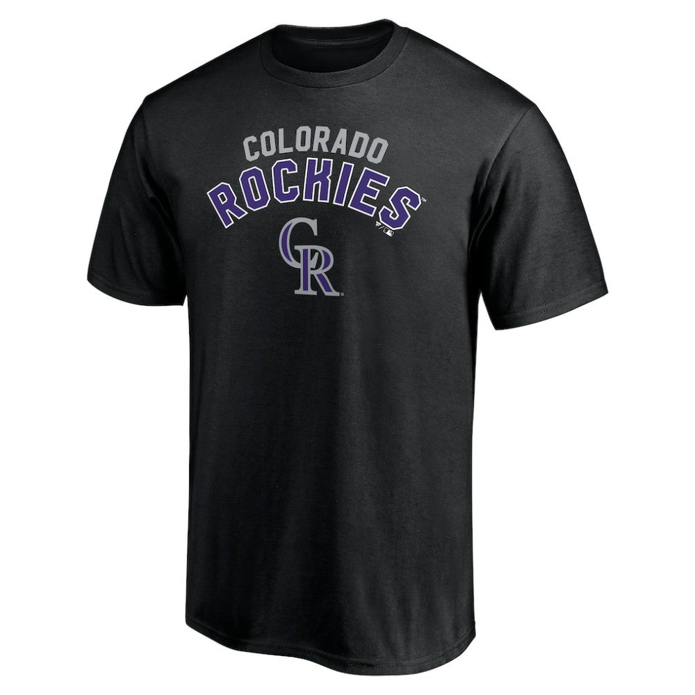 Colorado Rockies Personalized Team Winning Streak Name & Number T-Shirt Black