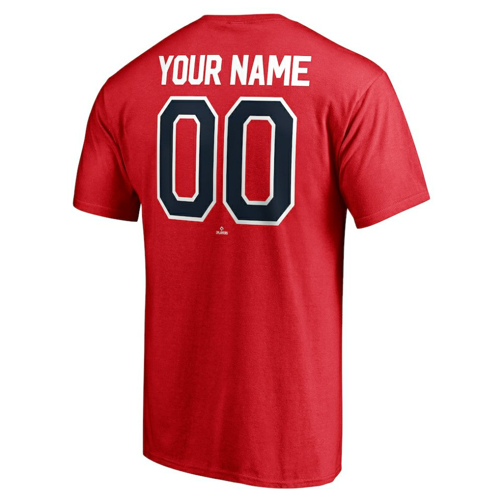 Los Angeles Angels Personalized Team Winning Streak Name & Number T-Shirt Red