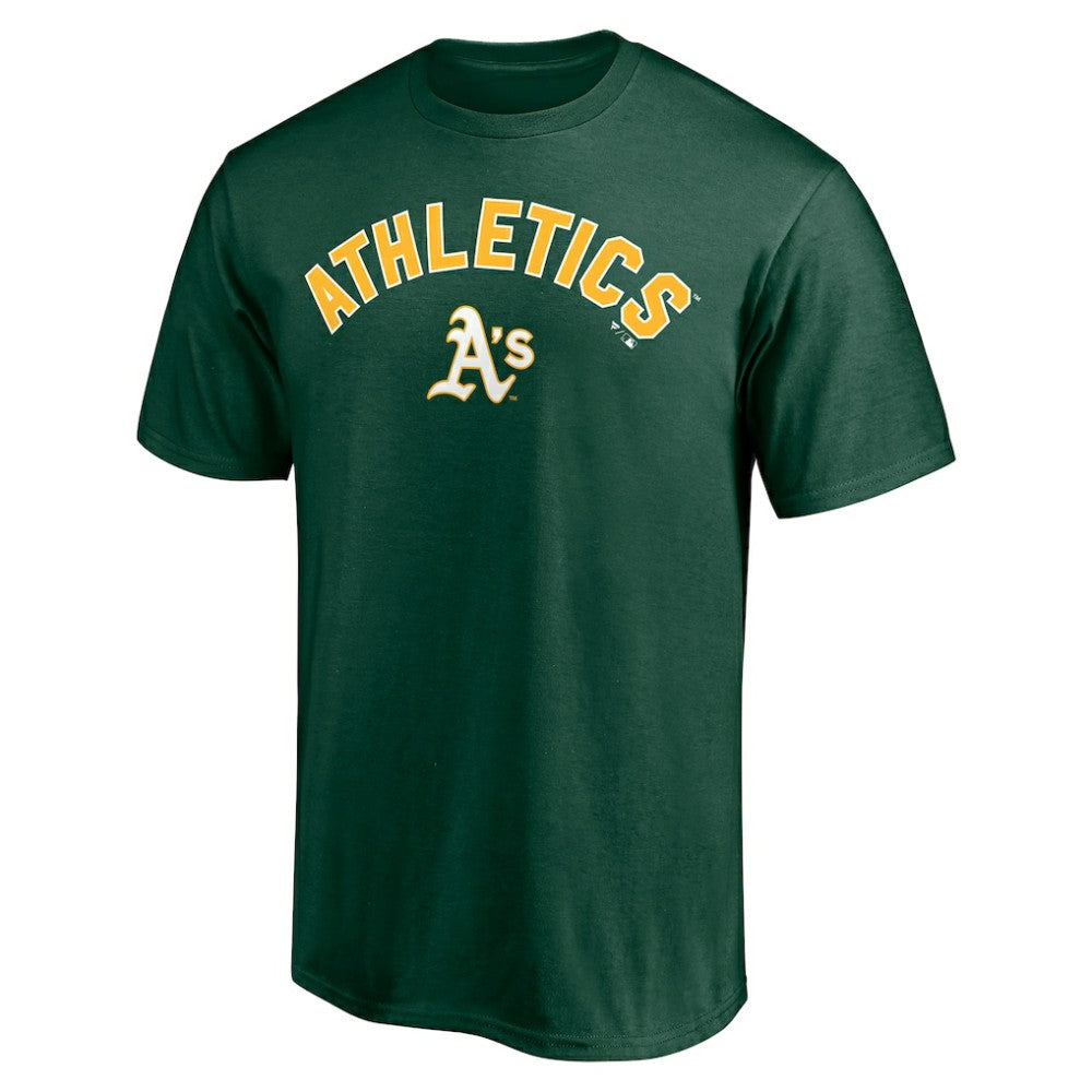 Athletics Personalized Team Winning Streak Name & Number T-Shirt Green