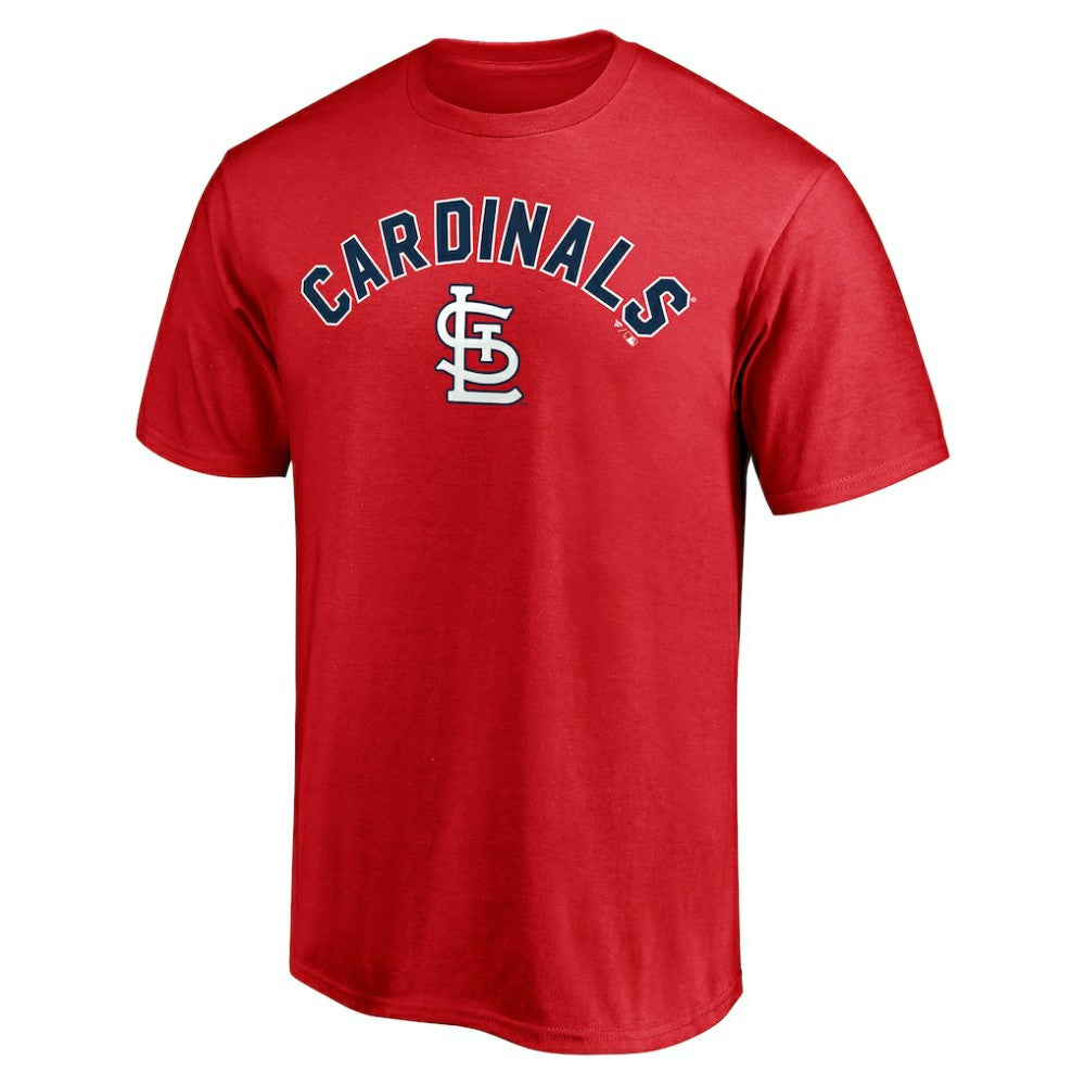 St. Louis Cardinals Personalized Team Winning Streak Name & Number T-Shirt Red