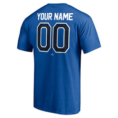Toronto Blue Jays Personalized Team Winning Streak Name & Number T-Shirt Royal