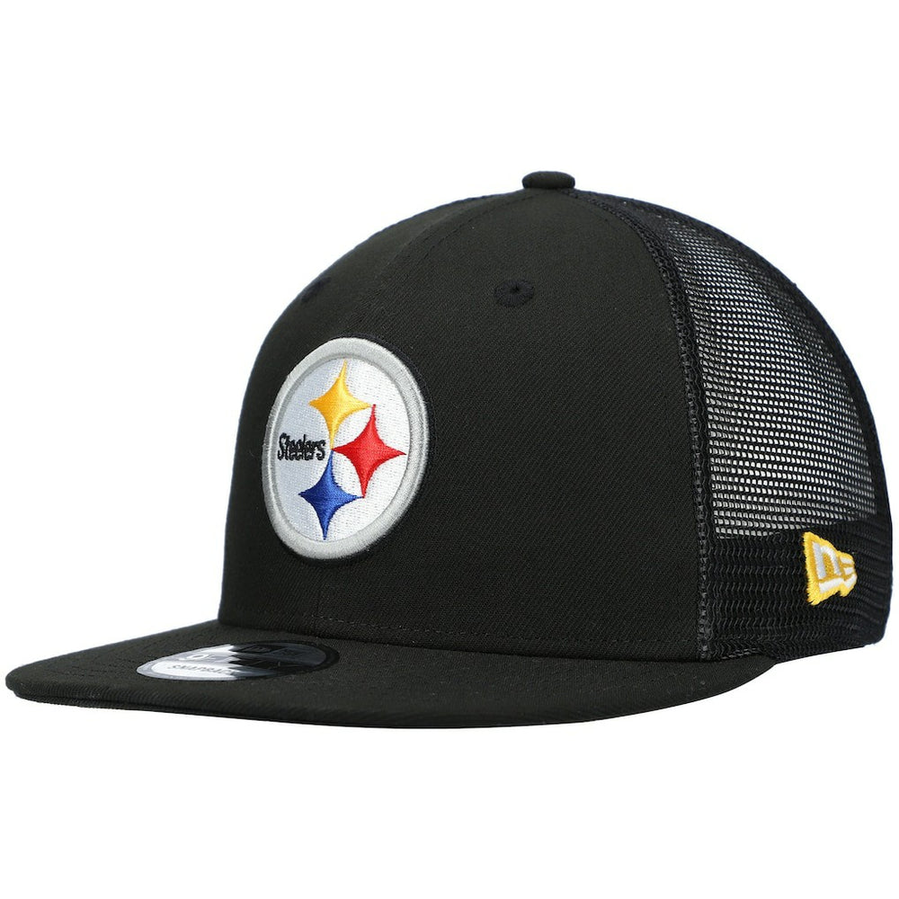 Pittsburgh Steelers New Era Shade Trucker 9FIFTY Snapback Hat - Black online