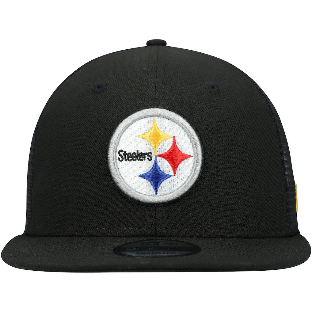 Pittsburgh Steelers New Era Shade Trucker 9FIFTY Snapback Hat - Black online