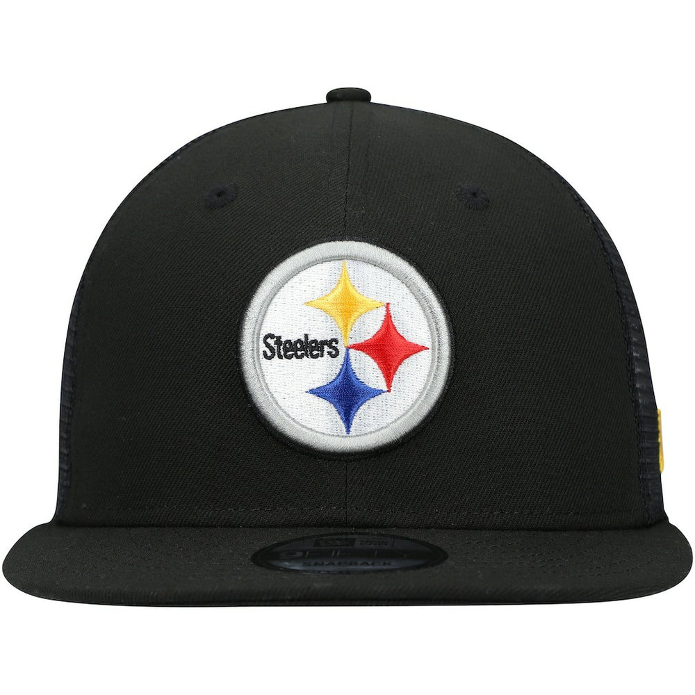 Pittsburgh Steelers New Era Shade Trucker 9FIFTY Snapback Hat - Black online