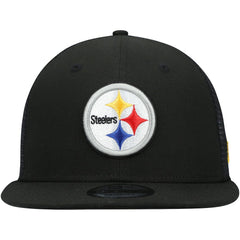 Pittsburgh Steelers New Era Shade Trucker 9FIFTY Snapback Hat - Black online