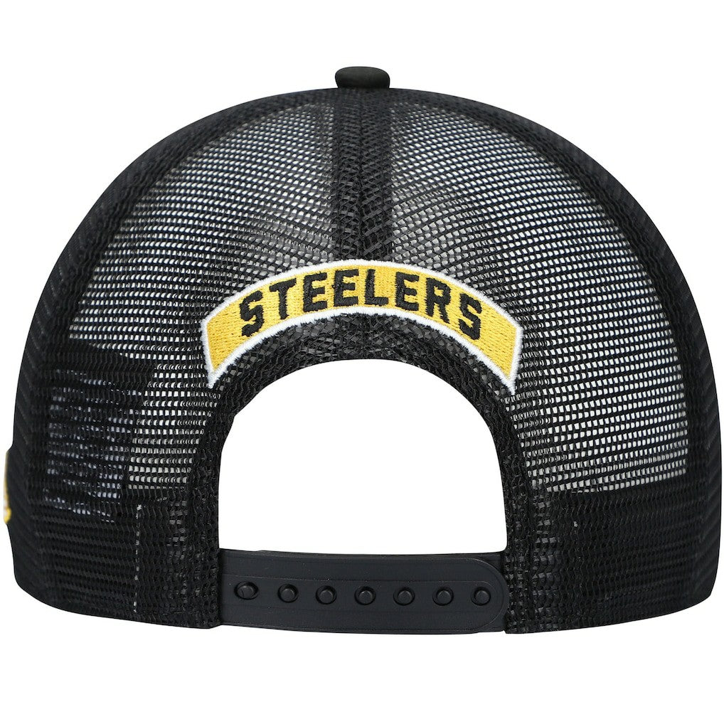 Pittsburgh Steelers New Era Shade Trucker 9FIFTY Snapback Hat - Black online