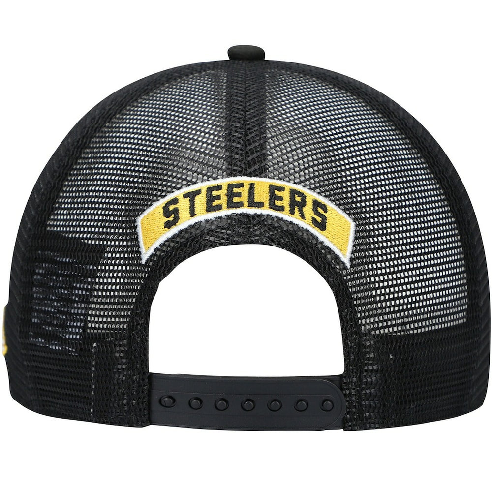 Pittsburgh Steelers New Era Shade Trucker 9FIFTY Snapback Hat - Black online