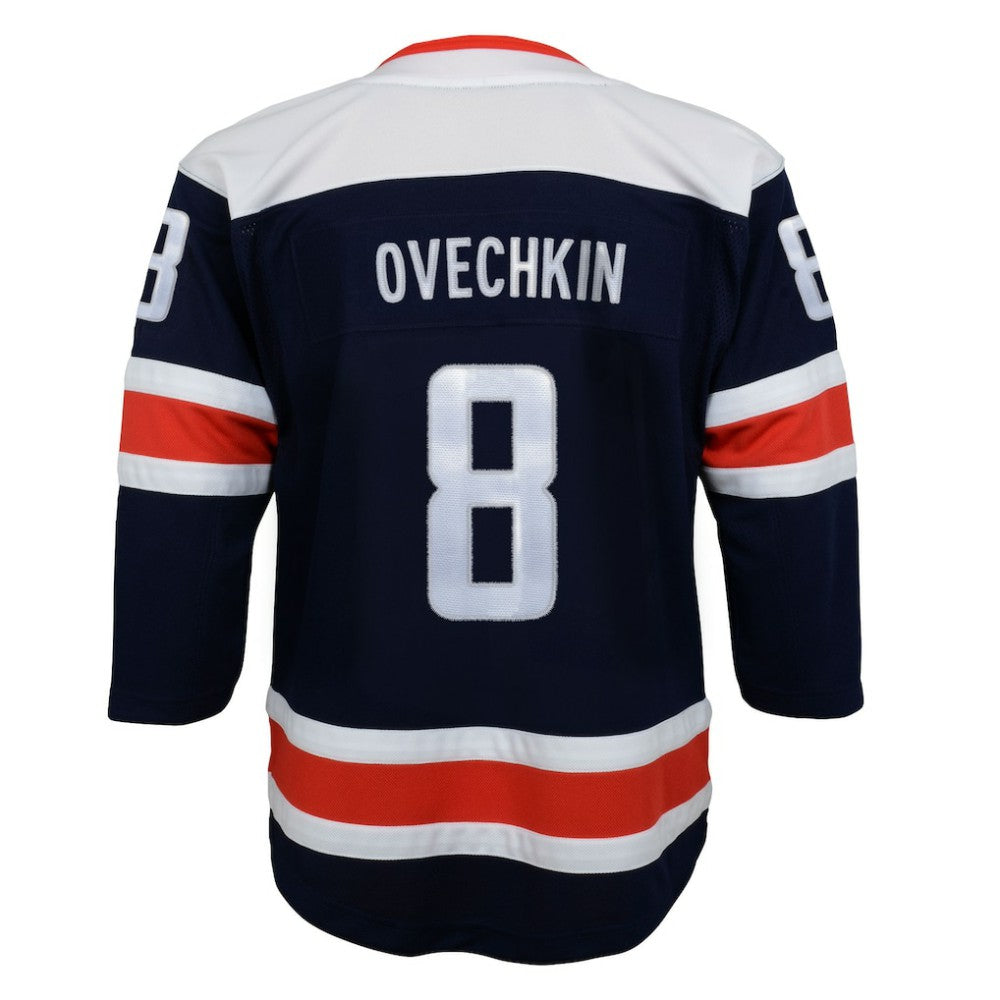 Alexander Ovechkin Washington Capitals Youth 2020/21 Alternate Premier Player Jersey - Navy Jerseys