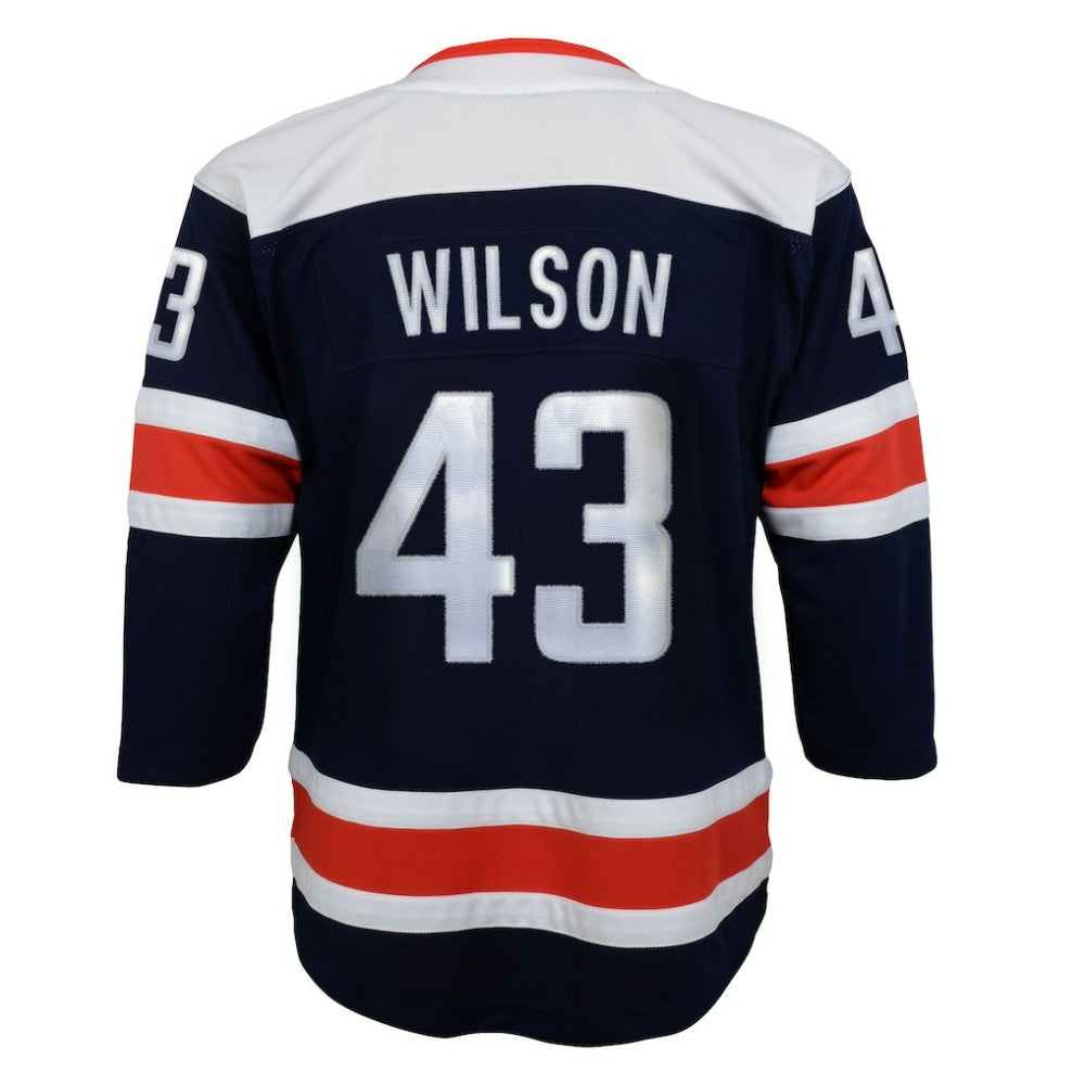 Tom Wilson Washington Capitals Youth 2020/21 Alternate Premier Player Jersey - Navy Jerseys