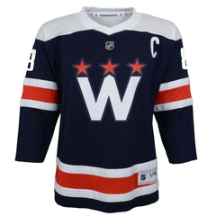 Alexander Ovechkin Washington Capitals Youth 2020/21 Alternate Replica Player Jersey - Navy Jerseys