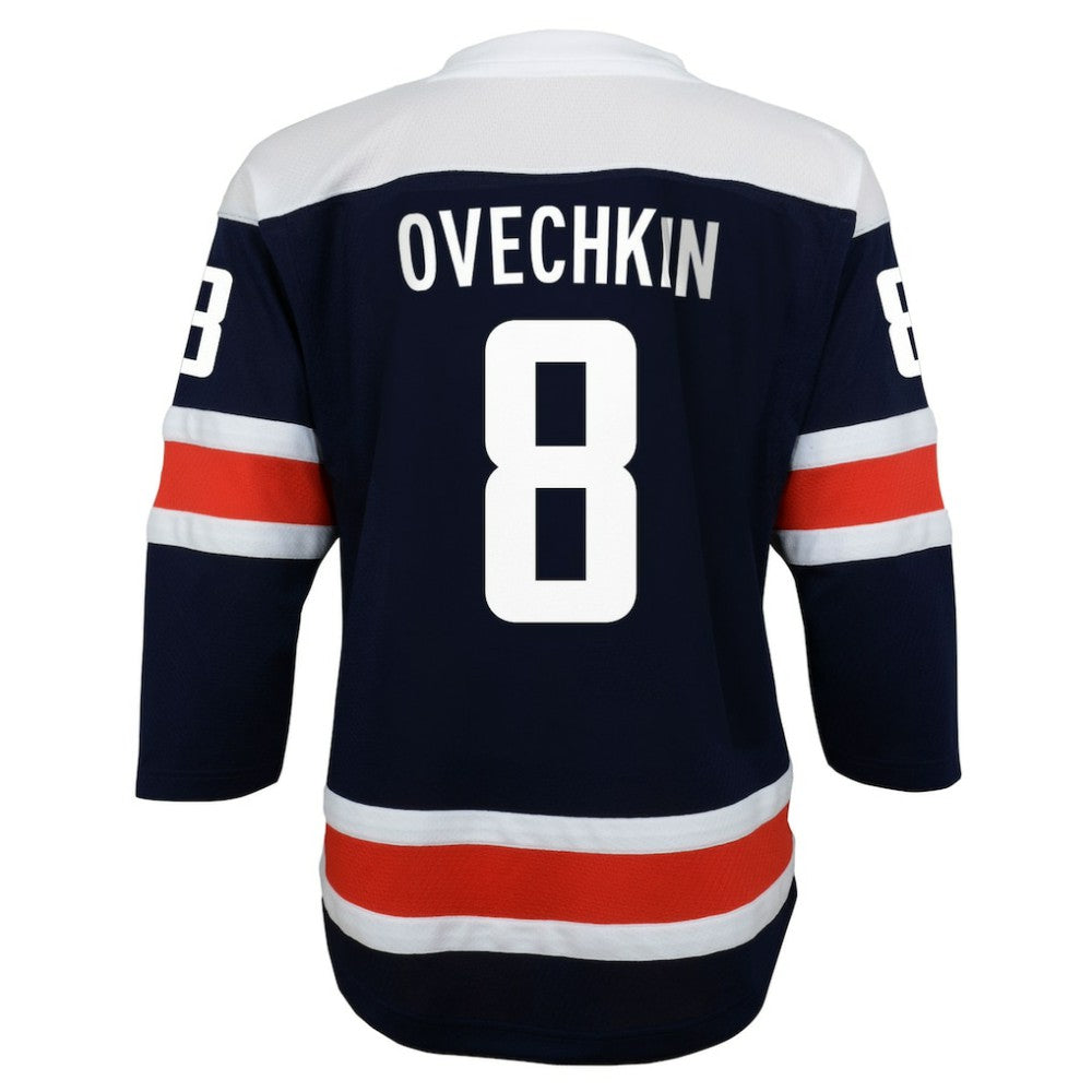 Alexander Ovechkin Washington Capitals Youth 2020/21 Alternate Replica Player Jersey - Navy Jerseys