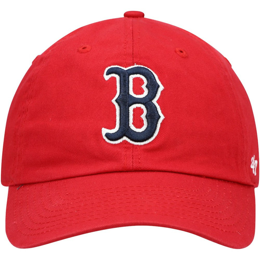 Boston Red Sox Clean Up Adjustable Hat Red