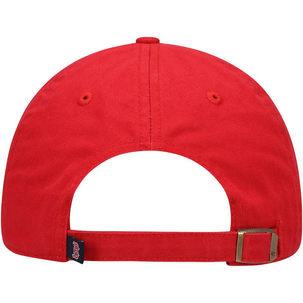 Boston Red Sox Clean Up Adjustable Hat Red