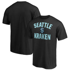 Seattle Kraken Fanatics Victory Arch T-Shirt - Black T-shirts