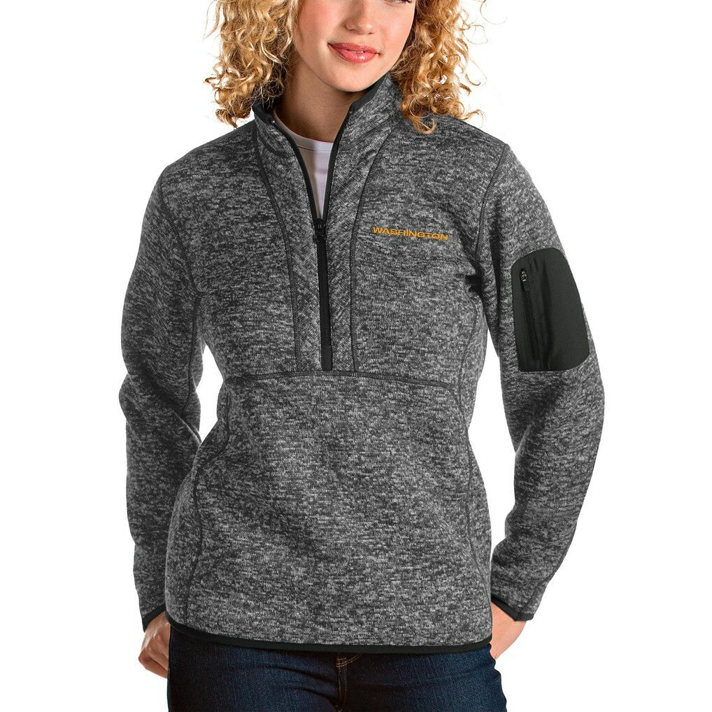 Washington Football Team Antigua Women's Fortune Quarter-Zip Pullover Jacket sale