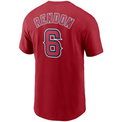 Anthony Rendon Los Angeles Angels Name & Number T-Shirt Red