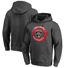 Florida Panthers #WeSkateFor Pullover Hoodie - Heather Gray Hoodies