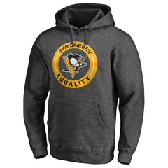 Pittsburgh Penguins #WeSkateFor Pullover Hoodie - Heather Gray Hoodies