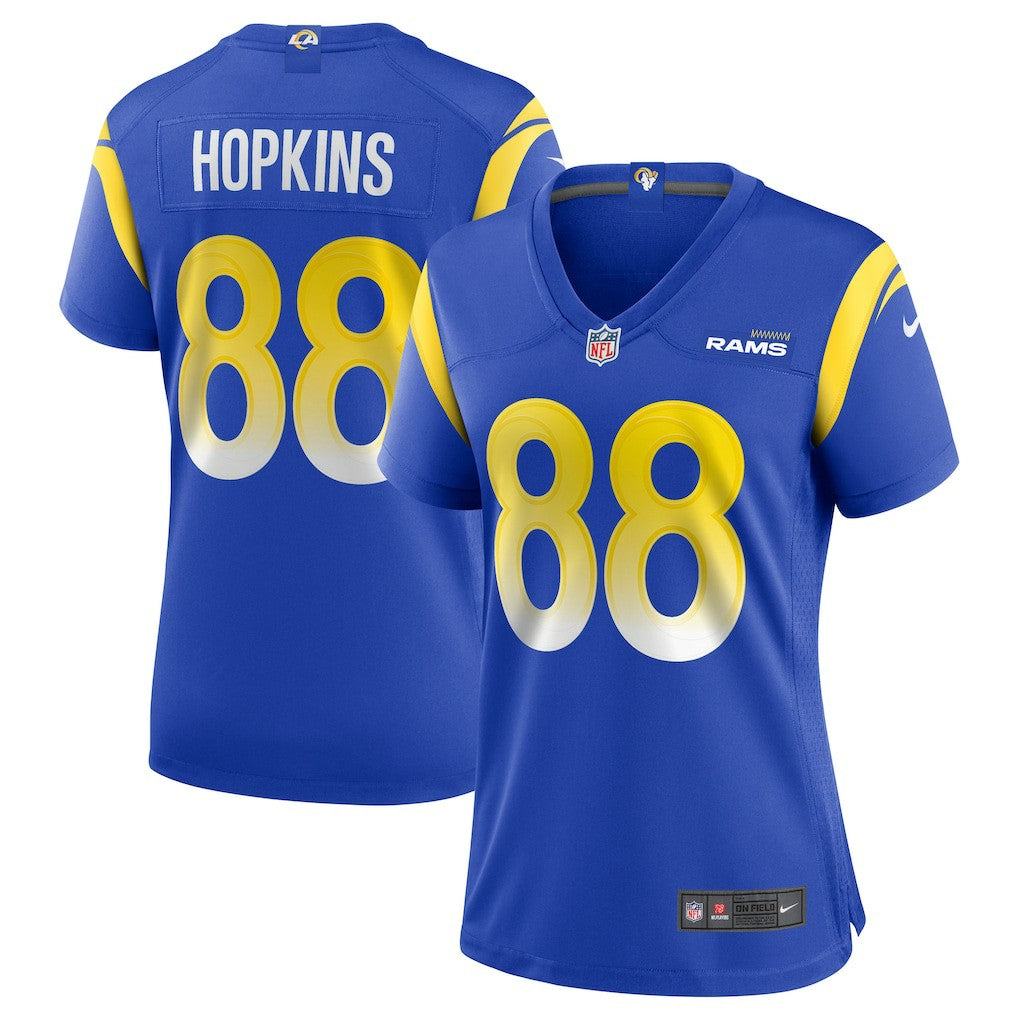 Brycen Hopkins Los Angeles Rams Women's Game Jersey - Royal discount