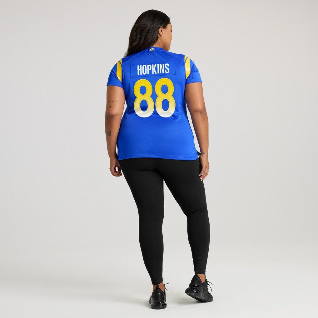 Brycen Hopkins Los Angeles Rams Women's Game Jersey - Royal discount