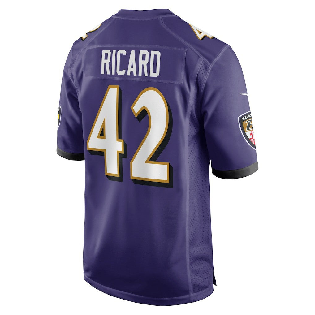 Patrick Ricard Baltimore Ravens Game Jersey - Purple cheap