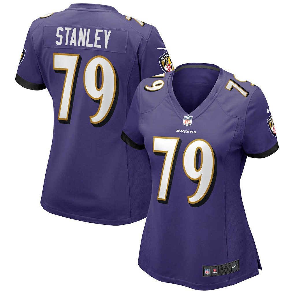 Ronnie Stanley Baltimore Ravens Women's Game Jersey - Purple cheap
