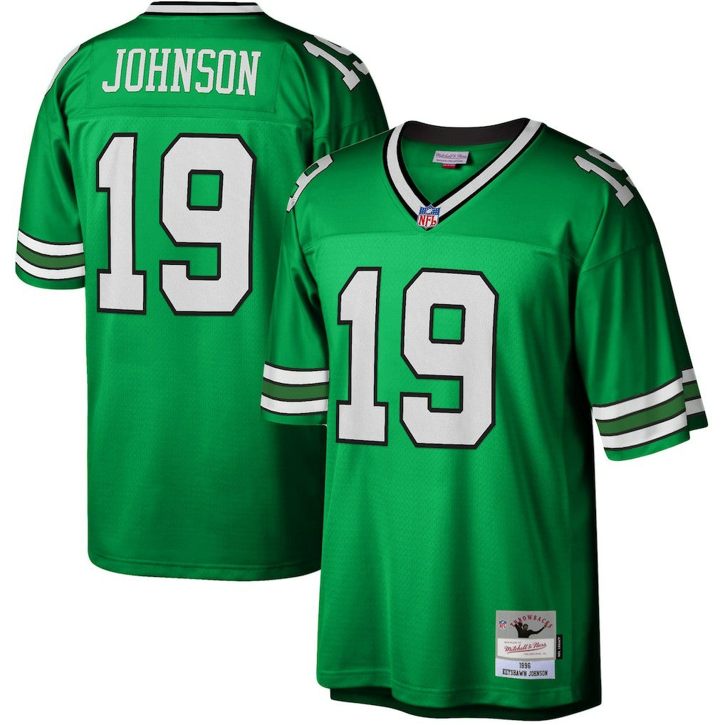 Keyshawn Johnson New York Jets Legacy Replica Jersey - Kelly Green for sale
