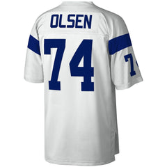 Merlin Olsen Los Angeles Rams Legacy Replica Jersey - White outlet