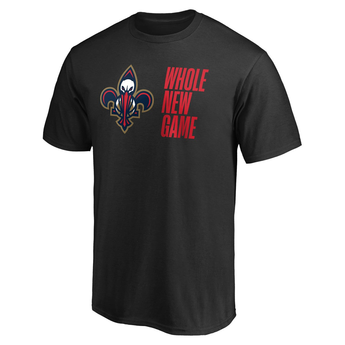 New Orleans Pelicans Whole New Game Team T-Shirt - Black for sale