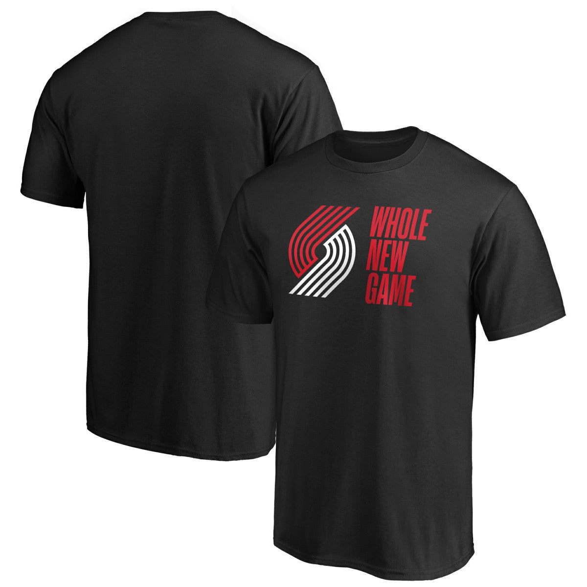 Portland Trail Blazers Whole New Game Team T-Shirt - Black discount
