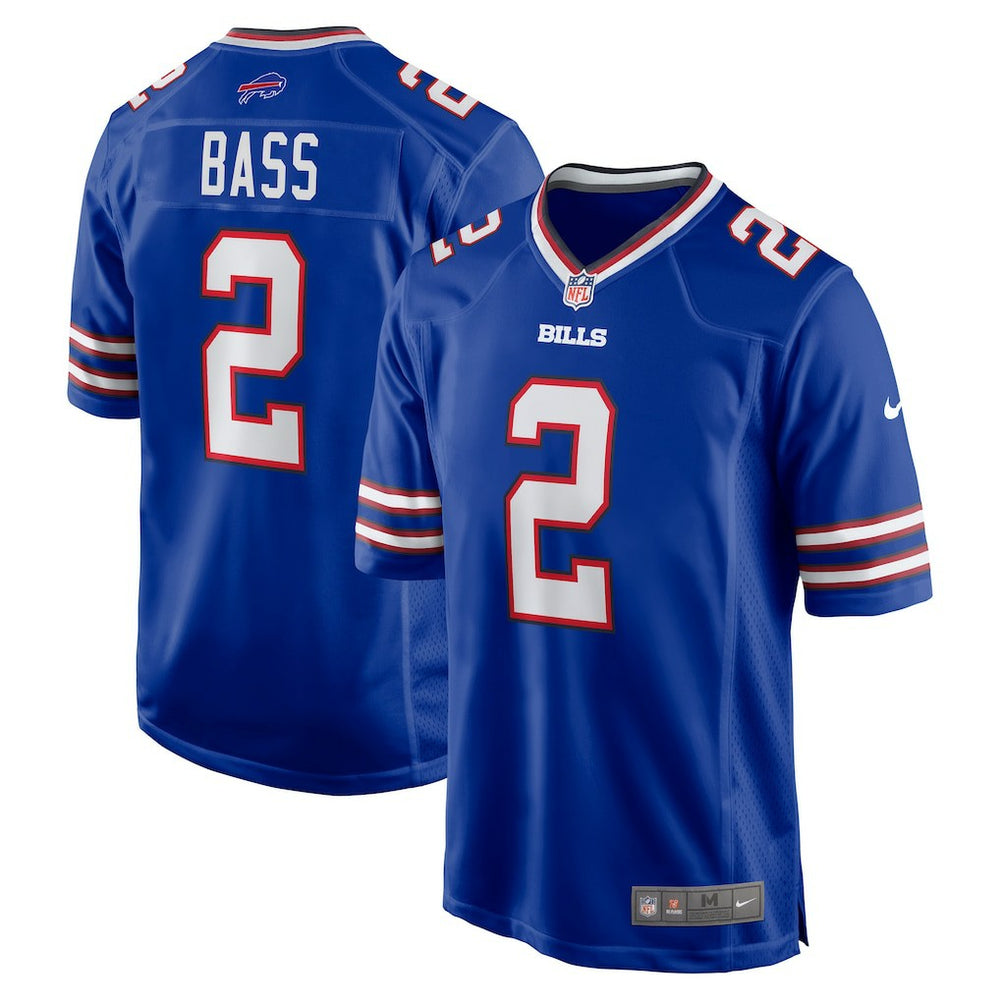 Tyler Bass Buffalo Bills Game Player Jersey - Royal for sale