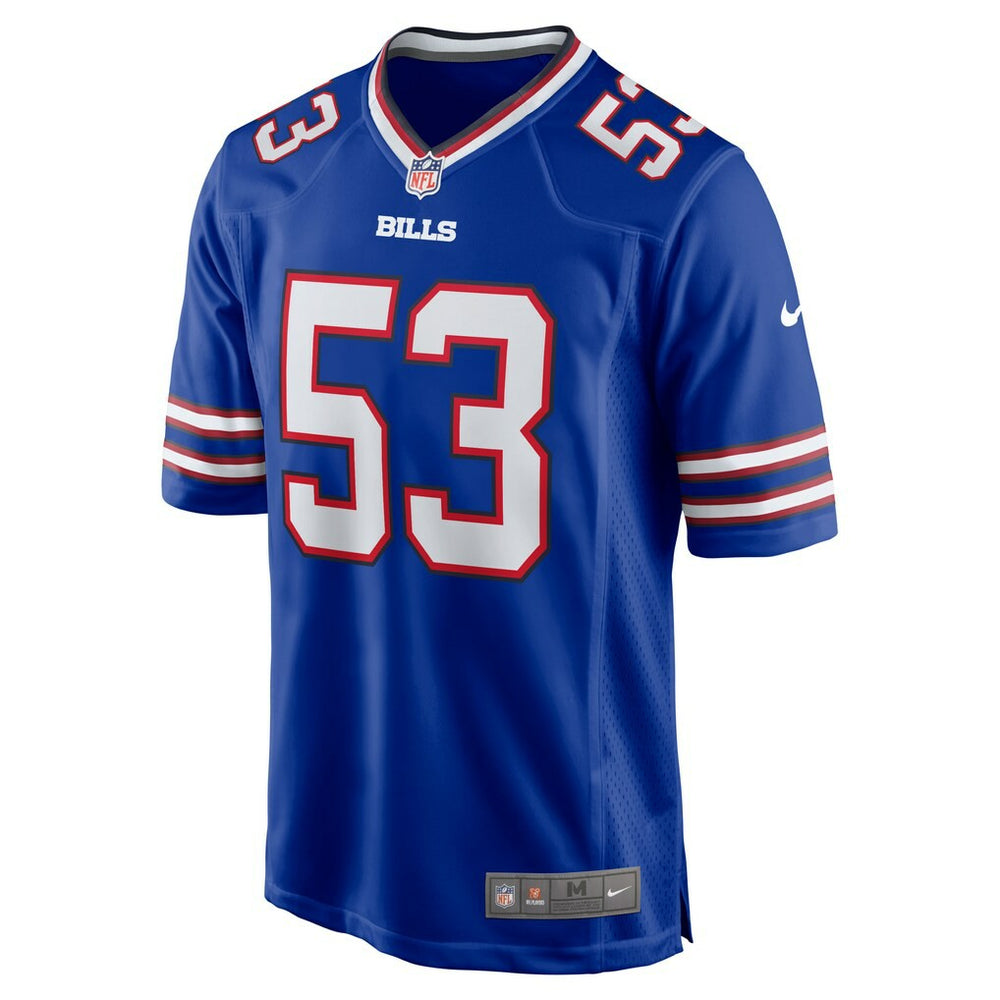 Tyrel Dodson Buffalo Bills Game Player Jersey - Royal on sale