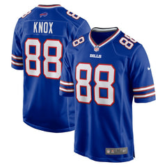 Dawson Knox Buffalo Bills Game Player Jersey - Royal sale